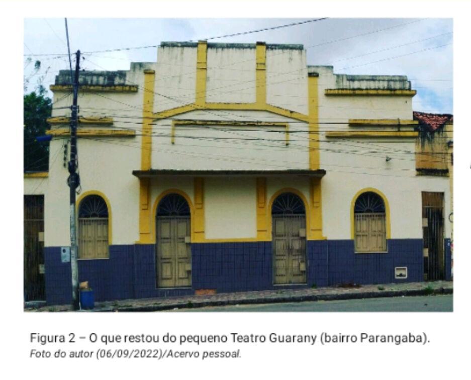 Parangaba já teve um teatro de luxo com estação de trem na porta