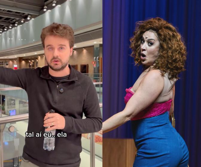 Claudia Raia confunde recurso de acessibilidade com uso de celular e constrange fã no teatro Claudia Raia confunde recurso de acessibilidade com uso de celular e constrange fã no teatro