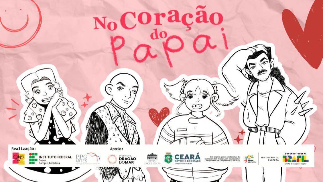 No Coração do Papai chega ao Theatro José de Alencar com aventura infantil sobre afeto e ciência