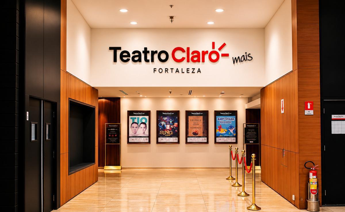 Fortaleza recebe primeiro Teatro Claro Mais do Nordeste Fortaleza recebe primeiro Teatro Claro Mais do Nordeste