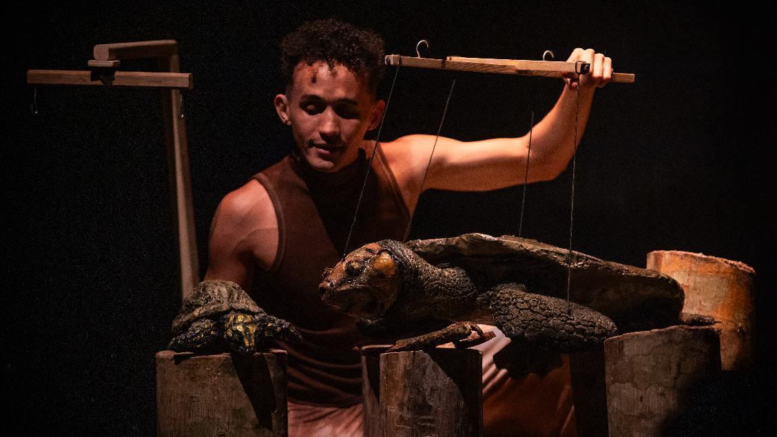 Espetáculo “Borboletas bebem lágrimas de tartarugas” chega ao Teatro Carlos Câmara com entrada gratuita Espetáculo “Borboletas bebem lágrimas de tartarugas” chega ao Teatro Carlos Câmara com entrada gratuita