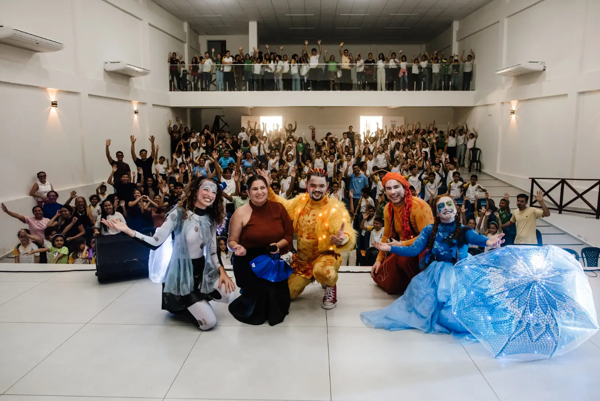 Espetáculo em Cruz - Teatro Municipal de Cruz - Antonio Braga de Souza