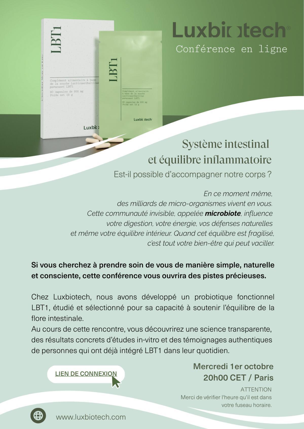 CP 🇫🇷 Conférence Produit LBT1 1️⃣ CP 🇫🇷 Conférence Produit LBT1 1️⃣