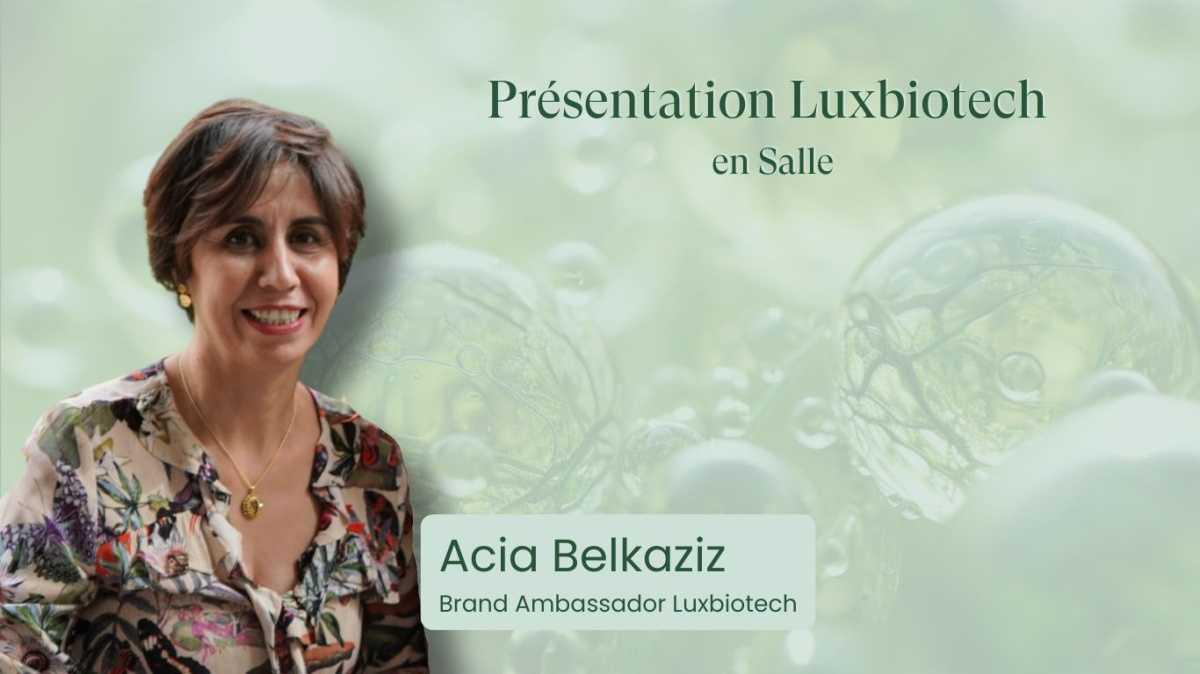 PL 🇲🇦 Présentation Luxbiotech en salle · Marrakech PL 🇲🇦 Présentation Luxbiotech en salle · Marrakech