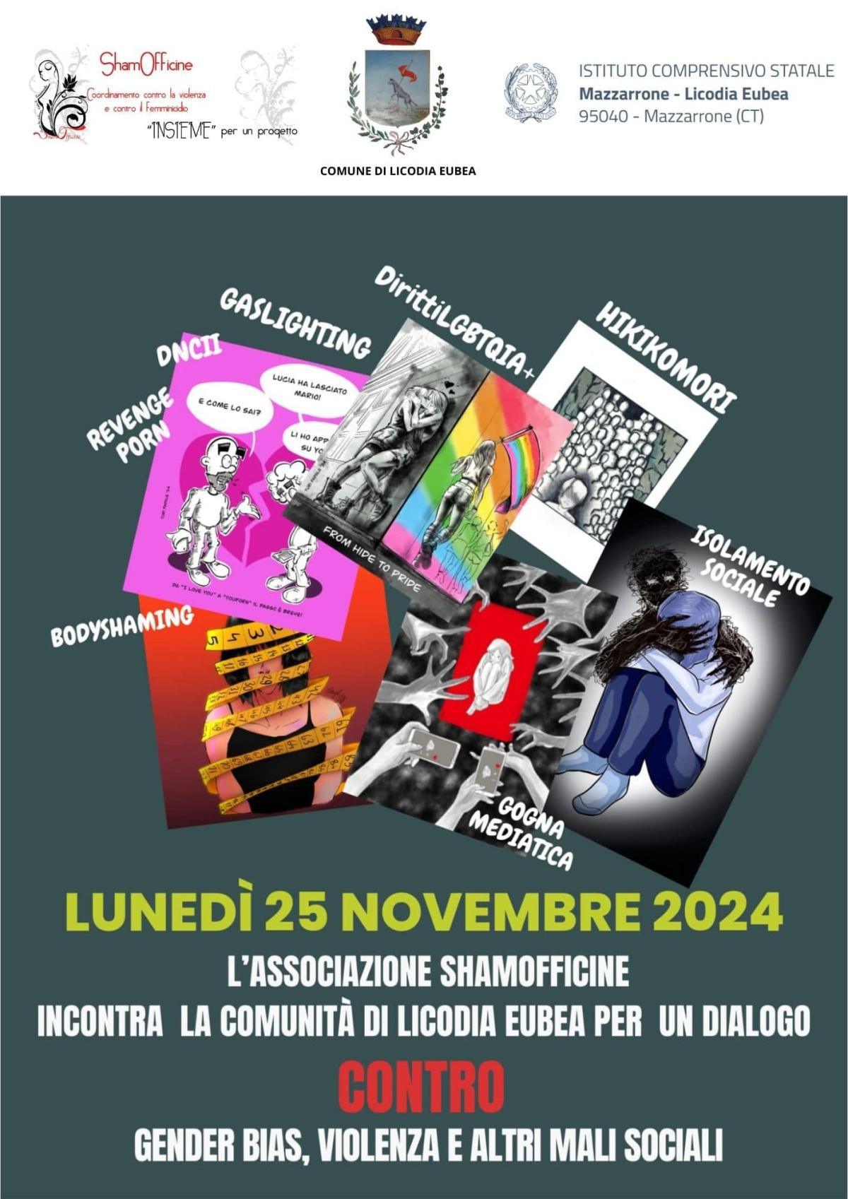 Dibattito con la scuola secondaria di primo grado a cura dell'Associazione ShamOfficine (inizio ore 16:00)