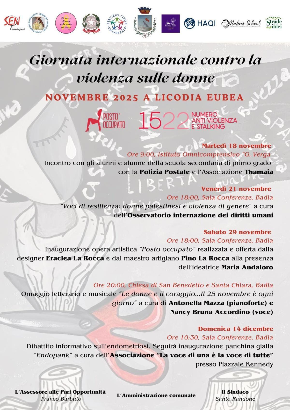 Dibattito informativo sull'endometriosi (inizio ore 10.30)