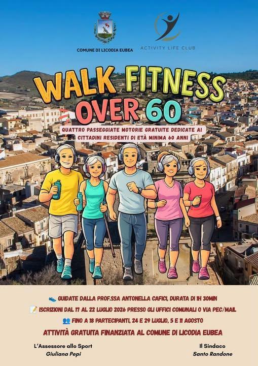 Walk Fitness Over 60 (ritrovo e partenza: Piazzale Kennedy alle ore 18:45)
