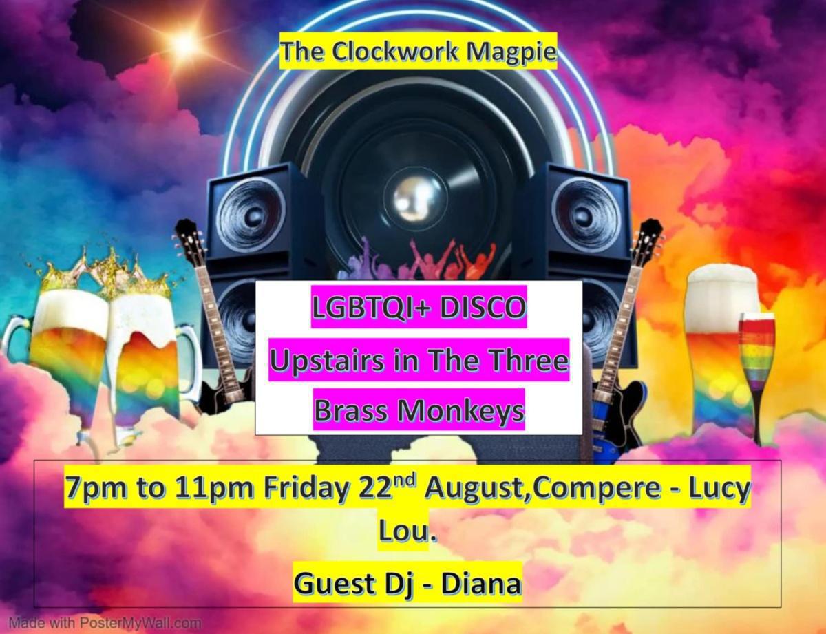 LGBTQIA+ Disco @ Clockwork Magpie