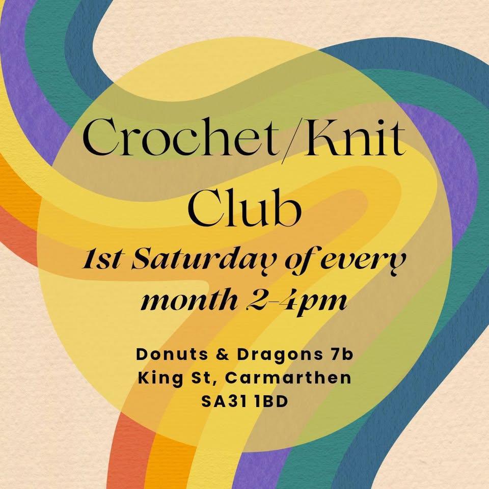 Crochet/Knit Club @ Donuts & Dragons