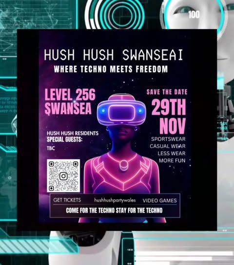 Hush Hush AI Swansea @ Level256