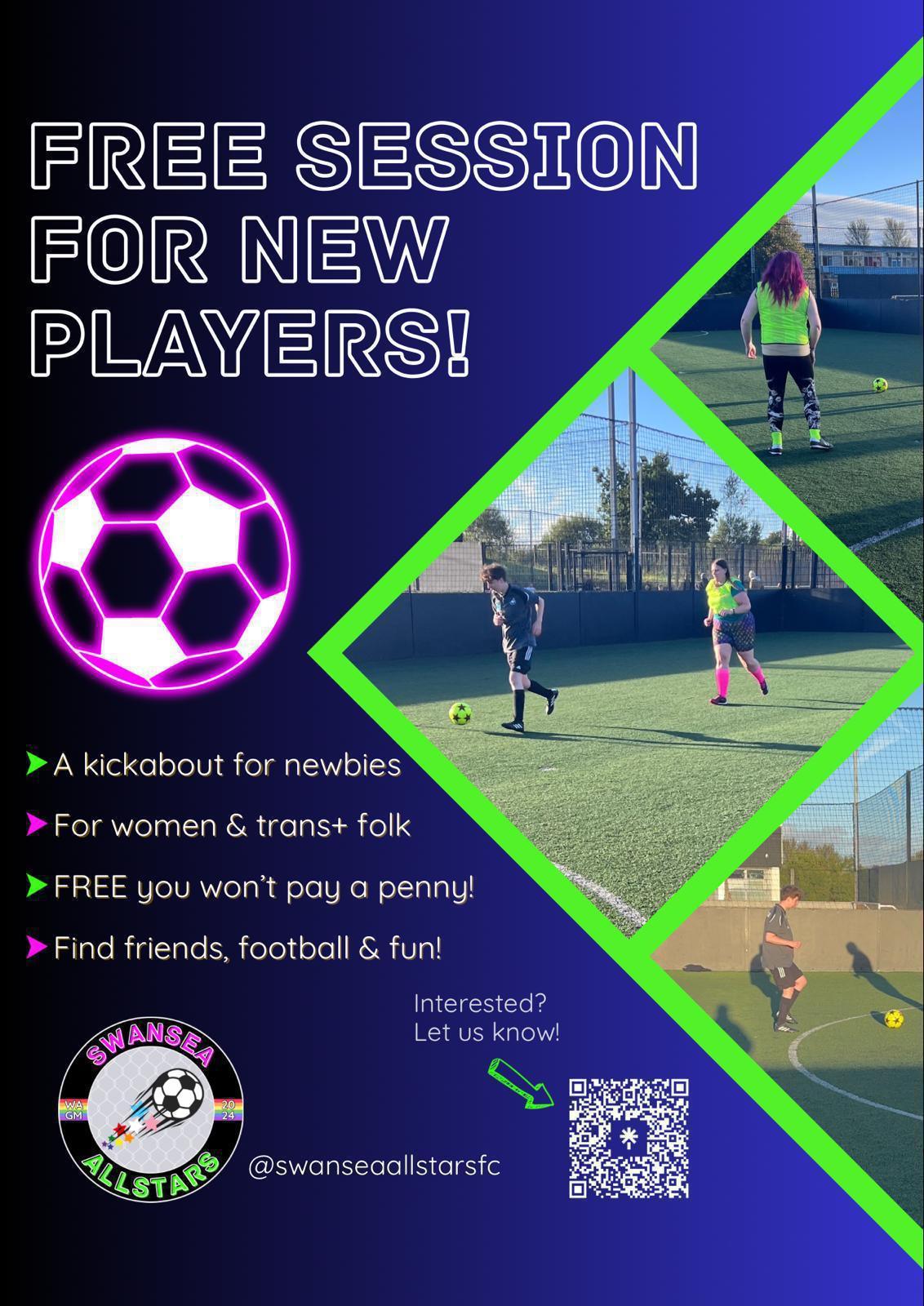 Train with Swansea AllStars FC