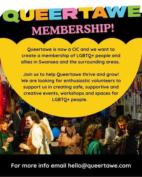 Queertawe Membership Meeting @ Crane's Pop-Up