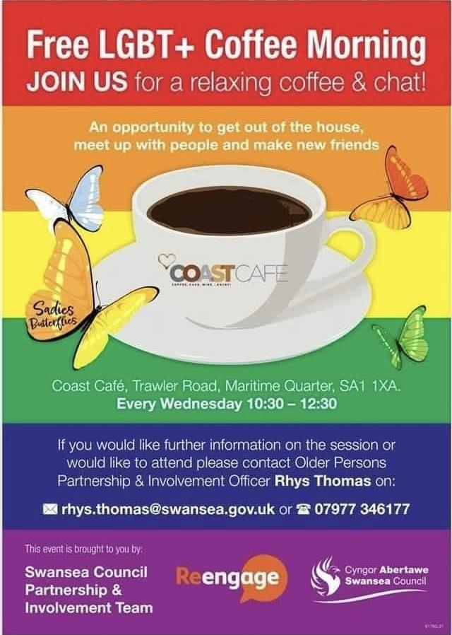LGBT+ Coffee Morning @ Coast Cafe