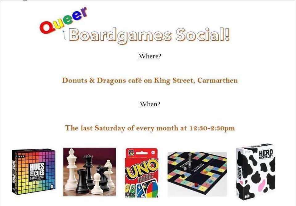 Queer Boardgame Social @ Donuts & Dragons Queer Boardgame Social @ Donuts & Dragons
