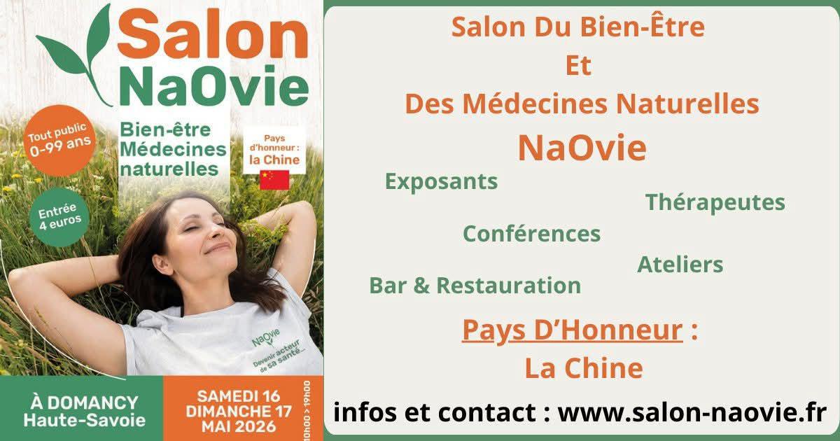 Salon NaOvie - Domancy 16 & 17 mai 2026