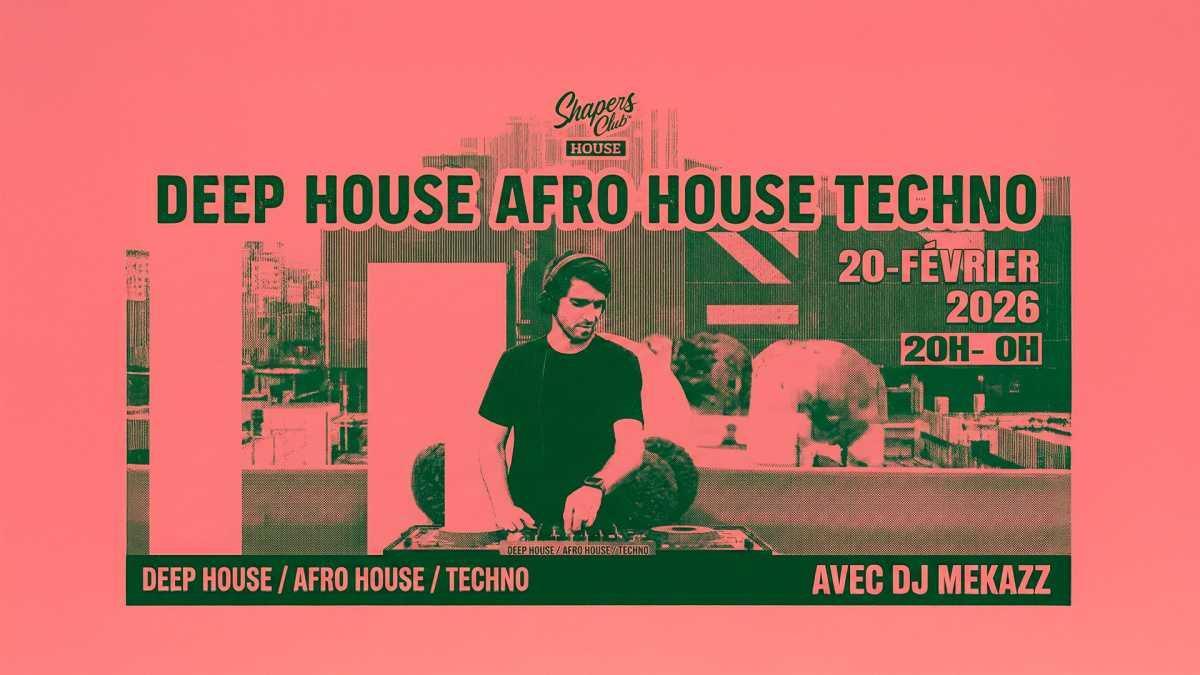 DEEP HOUSE · AFRO HOUSE · TECHNO