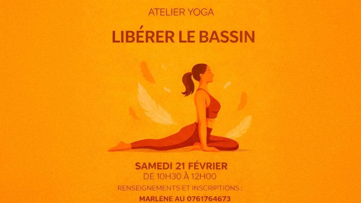 ✨ Atelier Yoga – Libérer le bassin ✨