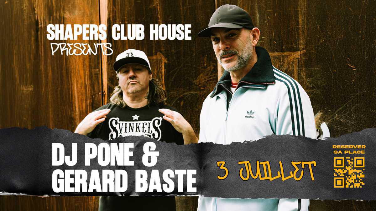 DJ Pone et Gerard Baste