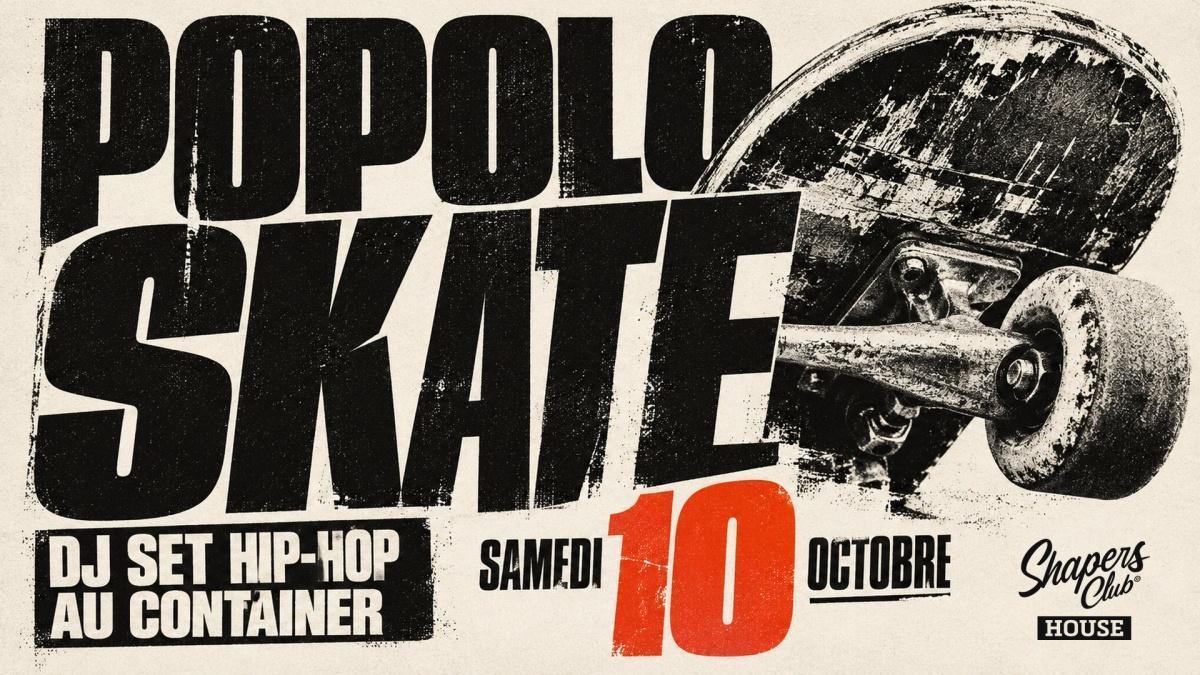Popolo Skate — DJ set hip-hop au container Popolo Skate — DJ set hip-hop au container