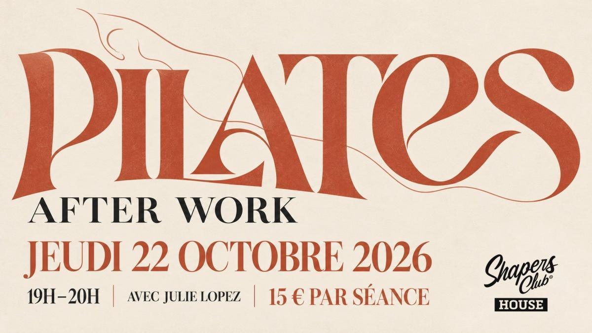 Pilates After Work — avec Julie Lopez