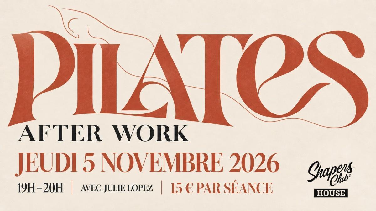 Pilates After Work — avec Julie Lopez Pilates After Work — avec Julie Lopez