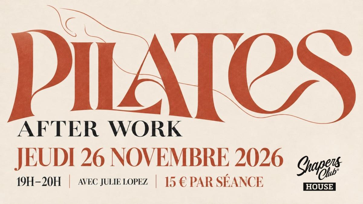 Pilates After Work — avec Julie Lopez Pilates After Work — avec Julie Lopez