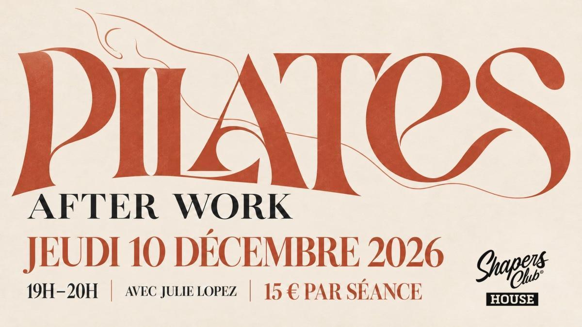 Pilates After Work — avec Julie Lopez