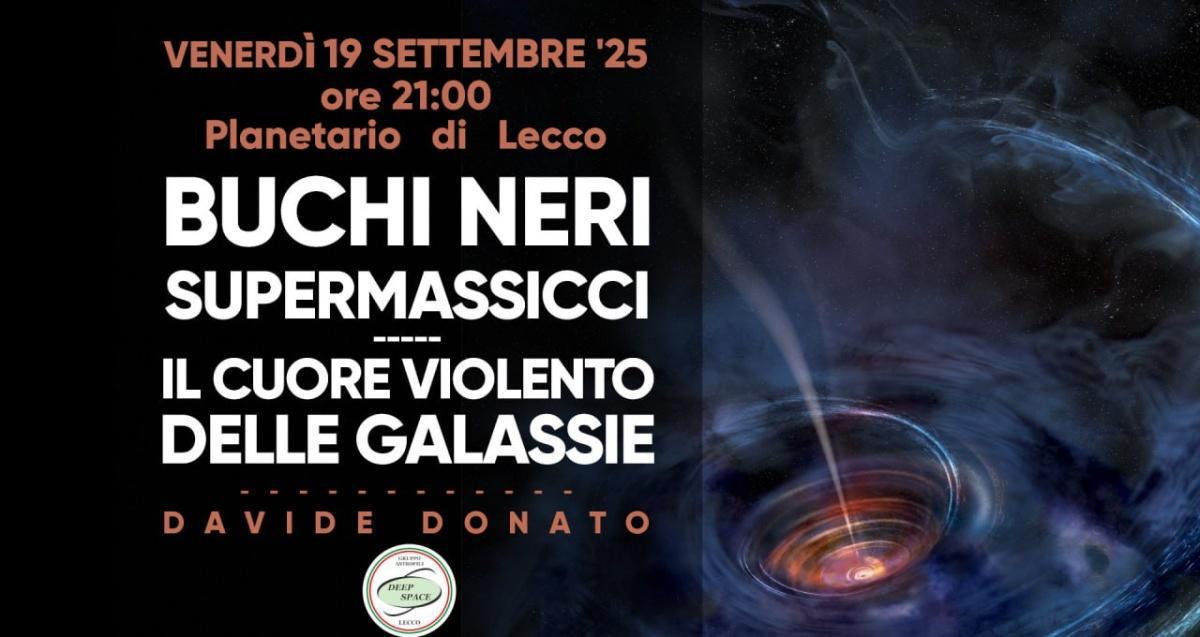 “Buchi neri supermassicci: il cuore violento delle galassie”
