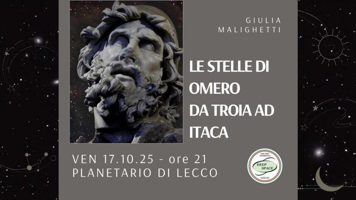 “Le stelle di Omero - Da Troia a Itaca” 