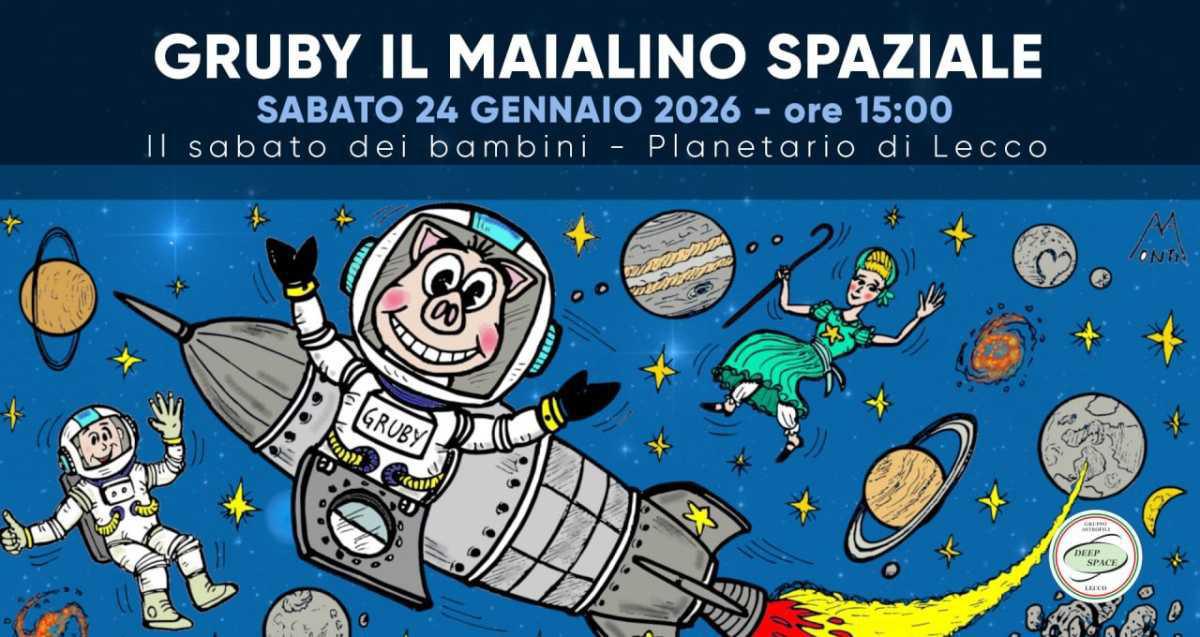 Il Sabato dei Bambini: Gruby, il maialino spaziale - ore 15