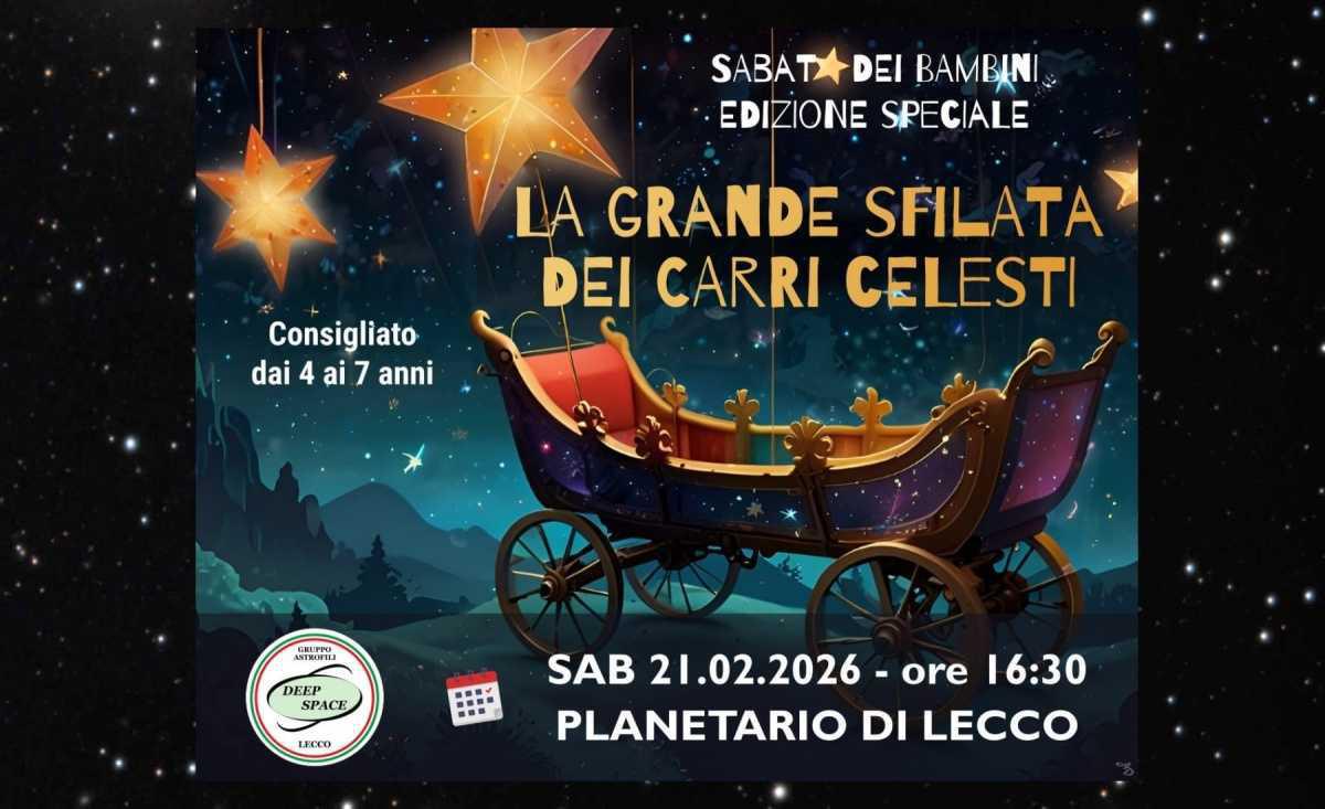 Il Sabato dei bambini - edizione speciale: La Grande Sfilata dei Carri Celesti Il Sabato dei bambini - edizione speciale: La Grande Sfilata dei Carri Celesti