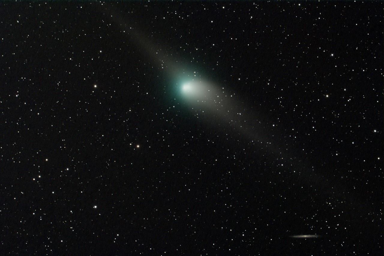 Cometa C_2022 E3 (ZTF) e Galassia ngc5907