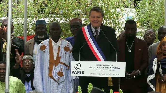 PLACE GANDA FADIGA À PARIS : LE NOM DE GANDA FADIGA S’INSCRIT DÉSORMAIS DANS L’HISTOIRE PARISIENNE