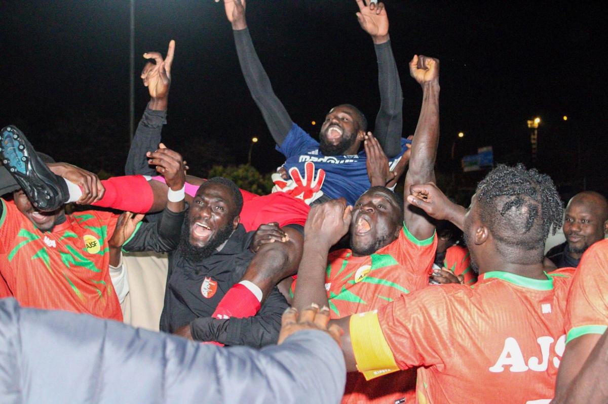 🏆 Teranga Cup 2025 : L’AJSF s’impose face aux Golden Boys (2–0) grâce à sa rigueur tactique et son efficacité sur coups de pied arrêtés