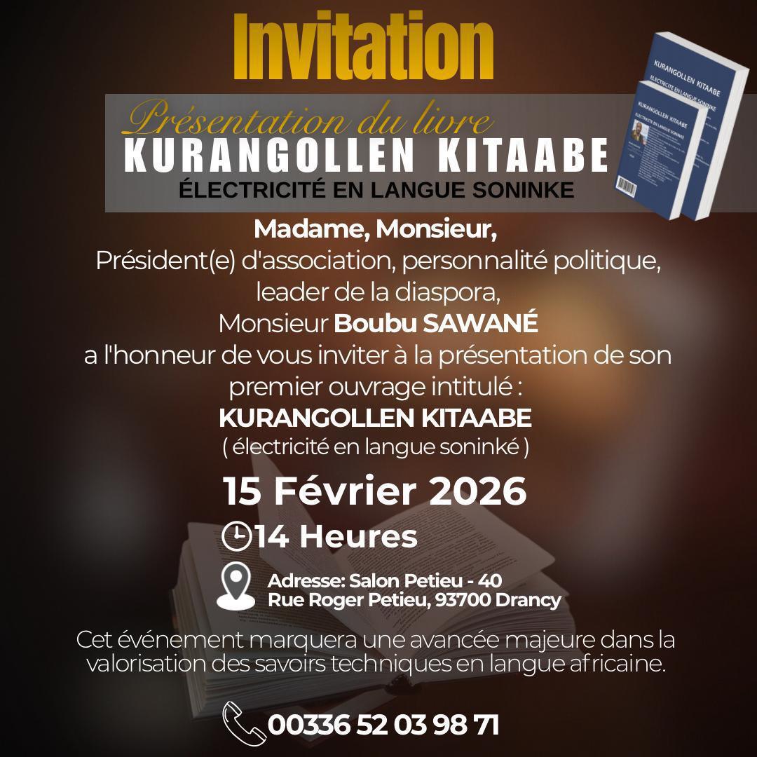 📘 PRÉSENTATION DU LIVRE – KURANGOLLEN KITAABE