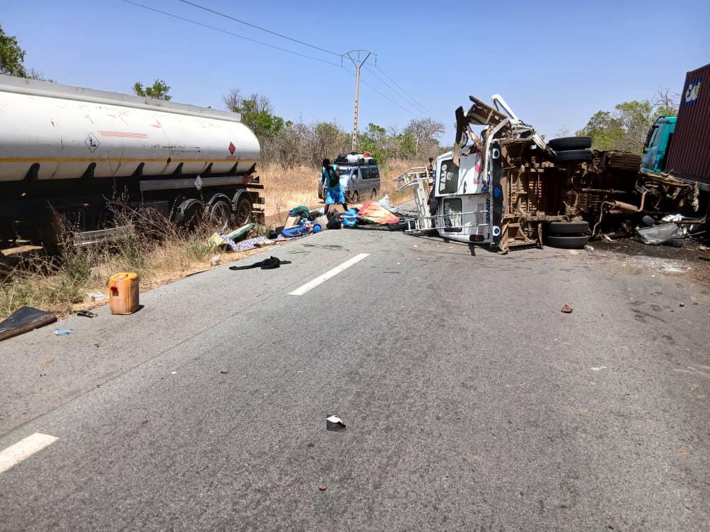 Drame sur la route : l’ASC Gadiaga de Bakel frappée par un accident meurtrier
