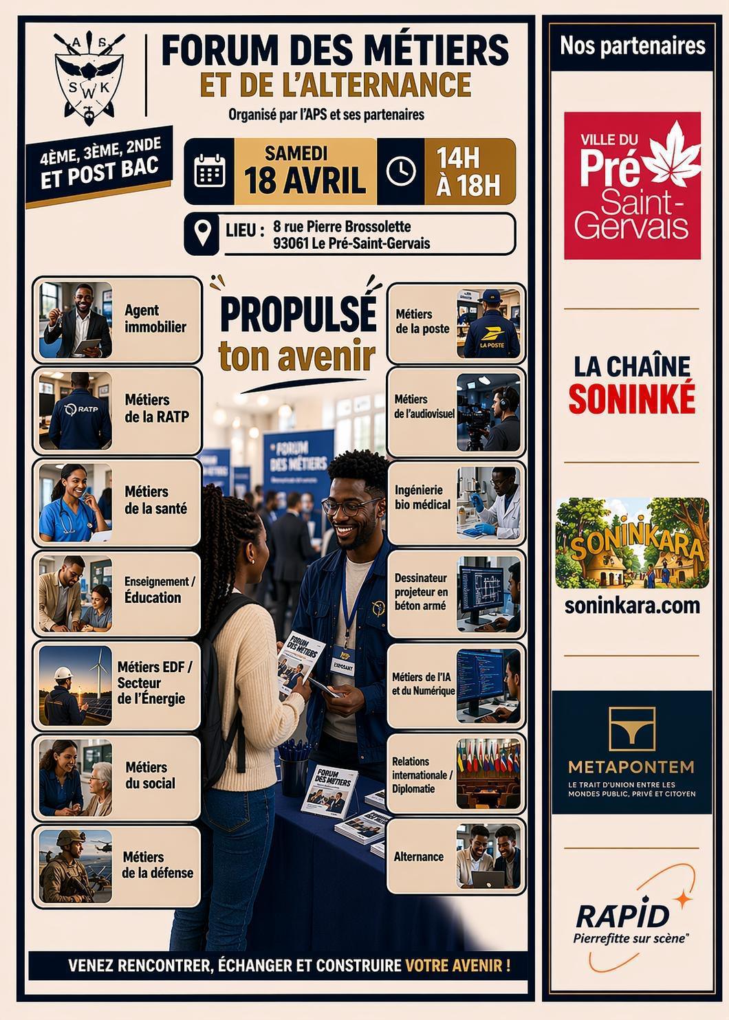 Forum des Métiers et de l’Alternance : une opportunité pour construire son avenir