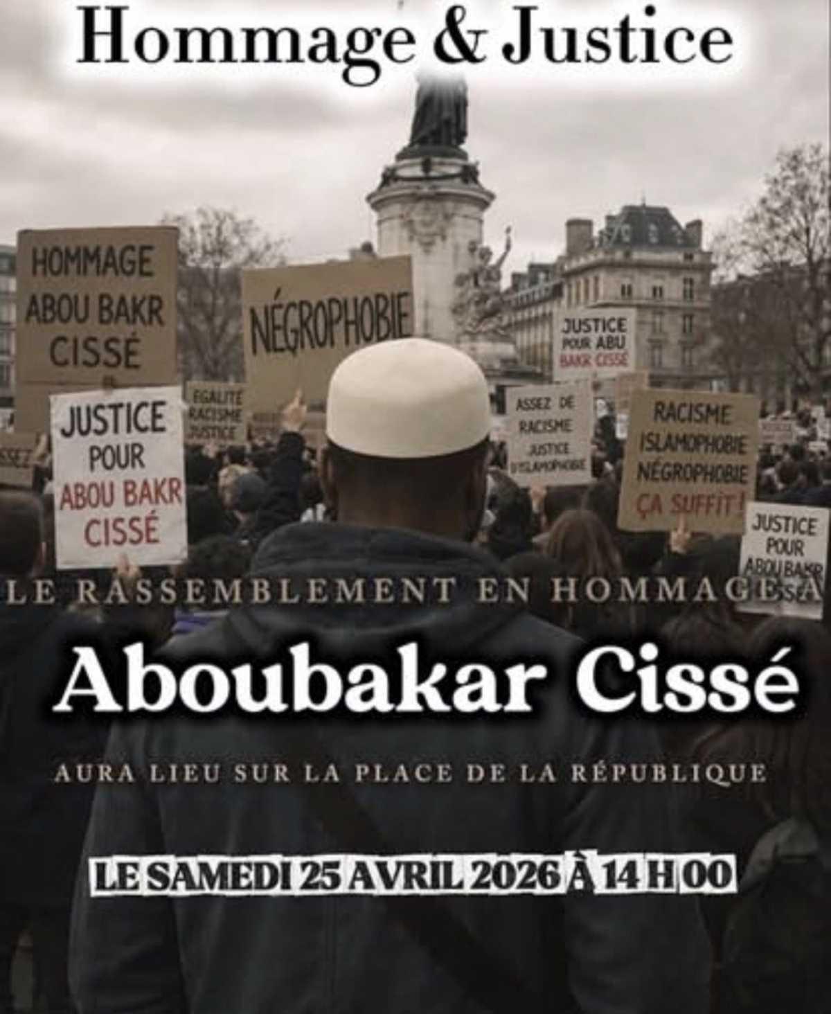 Hommage & Justice : pourquoi se mobiliser pour Aboubakar Cissé ? Hommage & Justice : pourquoi se mobiliser pour Aboubakar Cissé ?