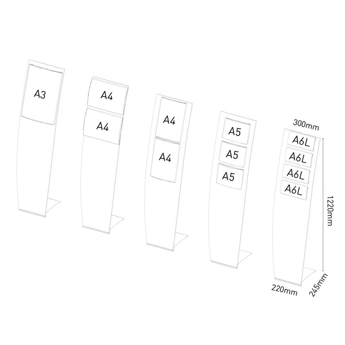 Espositore da Terra Autoportante Espositore da Terra Autoportante