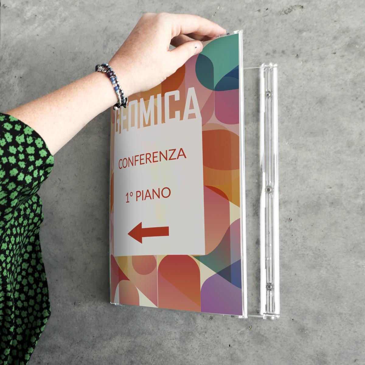 Espositore da Parete e da Banco per Fogli Singoli Espositore da Parete e da Banco per Fogli Singoli