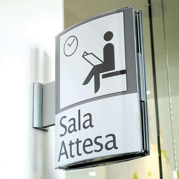 Segnaletica Bifacciale