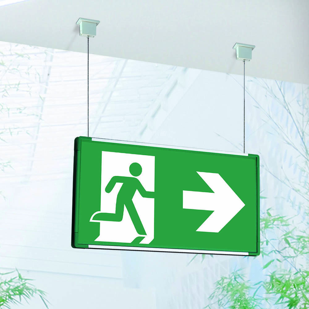 Segnaletica di Sicurezza in Alluminio Rettangolare
