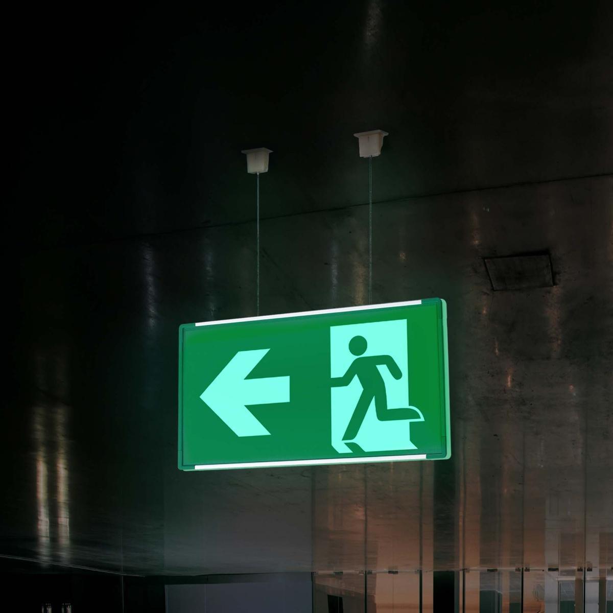 Segnaletica Luminescente Rettangolare Segnaletica Luminescente Rettangolare