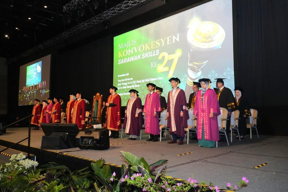 Majlis Konvokesyen Sarawak Skills ke-27 🎓 Majlis Konvokesyen Sarawak Skills ke-27 🎓