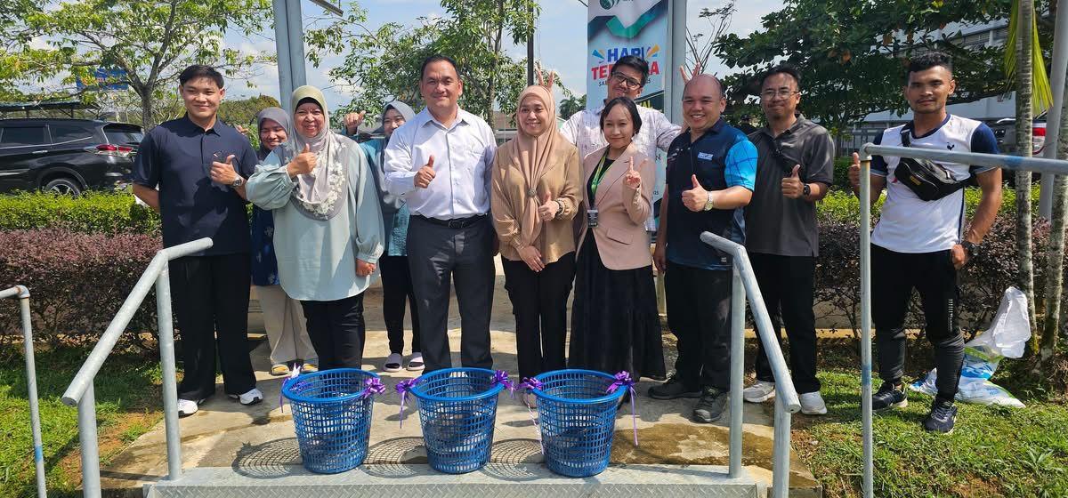 Suasana Hari Terbuka Sarawak Skills 2025 diteruskan dengan penuh ceria dan bermakna! 🎤🐟