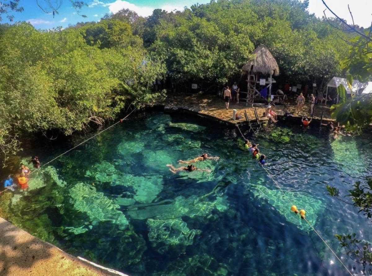 Cenote cristalino Cenote cristalino