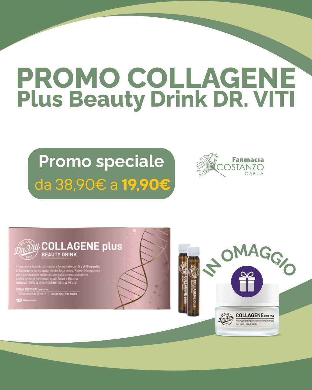 Promo💧Collagene Plus Beauty Drink Dr.Viti 