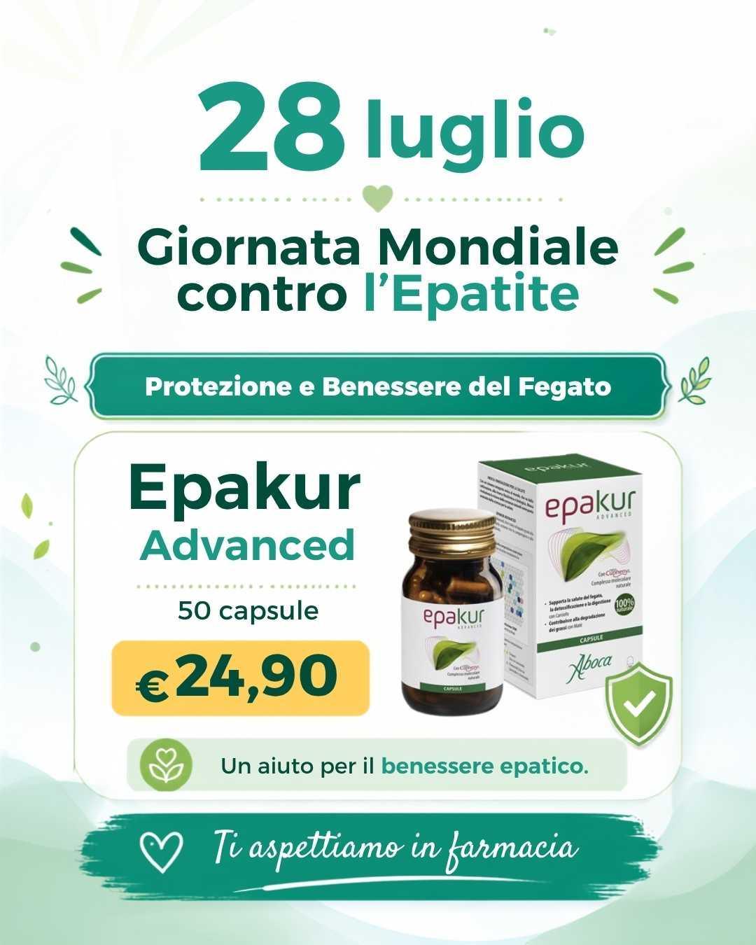 🌍 28 luglio – Giornata Mondiale contro l’Epatite 🌍 28 luglio – Giornata Mondiale contro l’Epatite