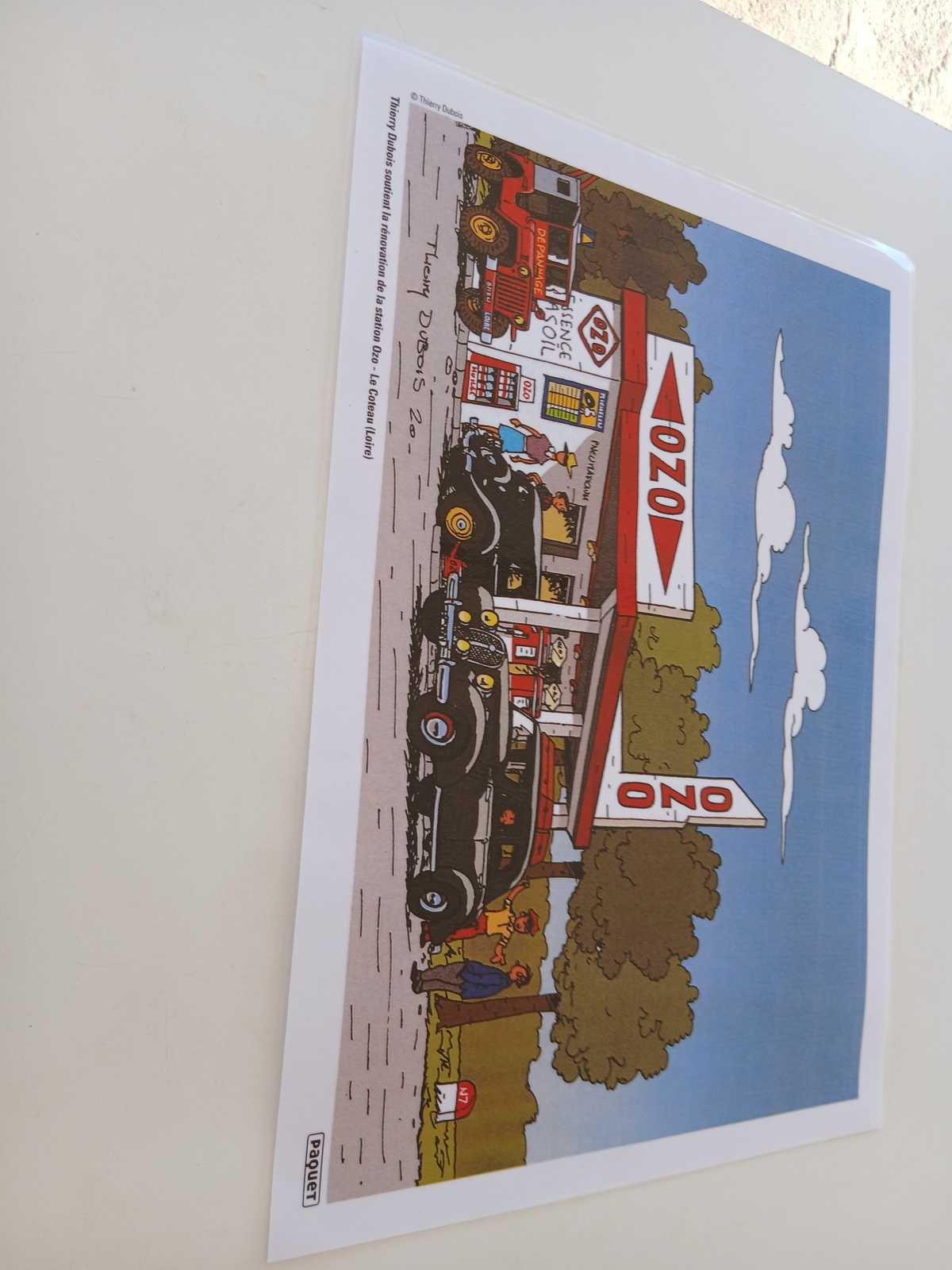 Set de table Thierry Dubois station