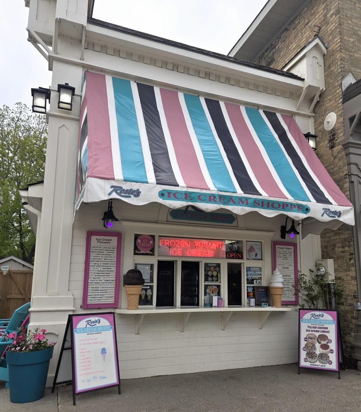 First Stop: Rosie's Ice Cream Shoppe🍦 First Stop: Rosie's Ice Cream Shoppe🍦